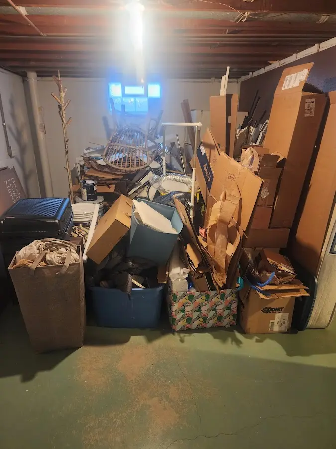 Roll-off dumpster container at job site for Yard Waste Dumpster Rental in Zillah